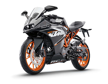 KTM RC 125, Price in India, KTM motorcycle HD wallpaper