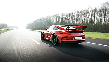 Porsche 911 GT3 RS 2018 Rear, porsche-911-gt3-r, porsche-911, porsche, cars, 2018-cars HD wallpaper