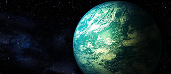 Universe, Stars, Shine, Light, Planet HD wallpaper