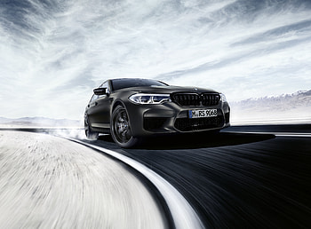 BMW M5, on-road, 2019 HD wallpaper