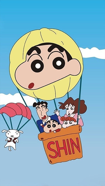 Shinchan For, Air Balloon HD phone wallpaper