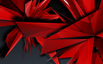 Fantastic Abstract Red Artwork For PC HD wallpaper