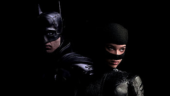 Batman & Catwoman, Batman, Catwoman, Robert Pattinson, Zoë Kravitz, The Batman HD wallpaper