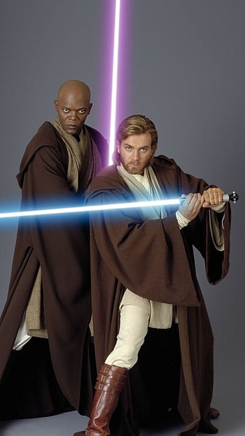 Obi Wan Kenobi, Mace Windu HD phone wallpaper