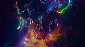 Visual Effect Abstract, abstract, digital-art, behance HD wallpaper