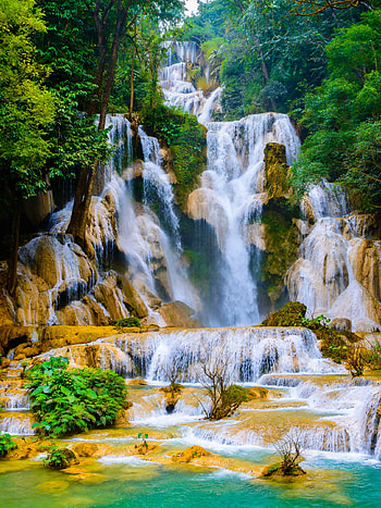 Earth waterfall, Natural wonder HD phone wallpaper