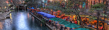 San Antonio, Texas, Travels, Impressionist painting HD wallpaper