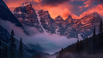 Road To Haven Mountains , mountains, nature, sky, road HD wallpaper