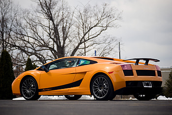 2008 Gallardo Superleggera, Lightweight wonder, Racing inspiration, Supercar perfection HD wallpaper
