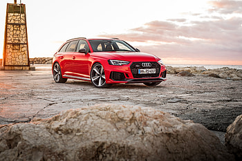Audi RS4, luxury car, 2017 HD wallpaper