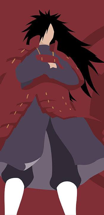 Epic Naruto Anime : Legendary Shinobi Silhouette, Anime, Naruto, Madara Uchiha HD phone wallpaper