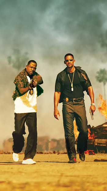 Bad boys on a mission, Over-the-top action, Witty banter, Dynamic duo HD phone wallpaper