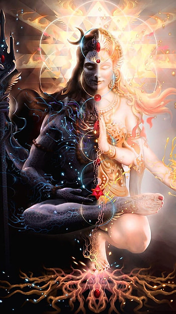 Sivan , Lord Shiva, Ardhanarishvara HD phone wallpaper