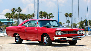 1968 Plymouth Road Runner 426 Hemi Coupe, Car, Red, 426, Old-Timer, Coupe, Runner, Road, Hemi, Plymouth, Muscle HD wallpaper