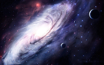 Sky, Art, Universe, 3D HD wallpaper