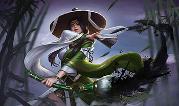 Warrior Anime Girl , anime-girl, anime, artist, artwork, digital-art HD wallpaper