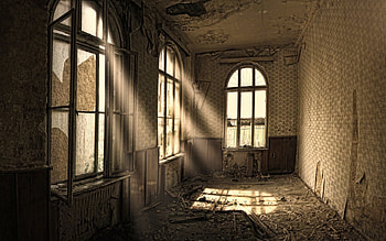Windows, Building, Miscellanea, Miscellaneous, Old, Premises, Room, Ruin, Ancient, Devastation HD wallpaper