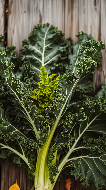 Kale Vibes: Refresh Your Screen with Nature's Green, vegetable HD phone wallpaper