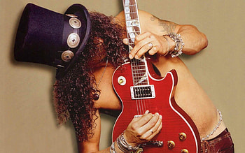 El guitarrista Slash - axel rose HD wallpaper