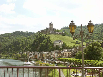 Cochem/Mosel, nice landscape, mosel, nature, cochem HD wallpaper
