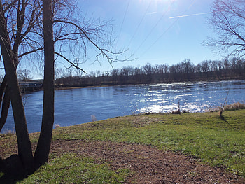 chippewa river, parks, water, rivers, wisconsin HD wallpaper