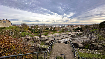 graphy, street, Lyon, France, city HD wallpaper