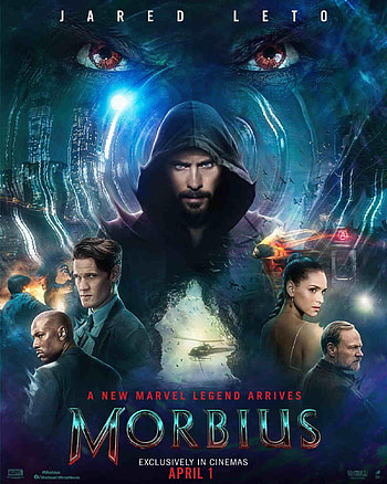 Morbius Poster, movie, entertainment, Marvel HD phone wallpaper