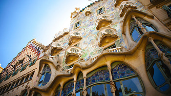 of Casa Batlló Architecture in Barcelona, Spain, man made, Barcelona, architecture, Spain HD wallpaper