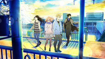 Beyond the Boundary Anime, Intriguing TV series, Dramatic storytelling, Memorable scenes HD wallpaper