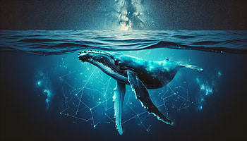 Majestic Humpback Whale, humpback whale, whale, ocean, underwater, blue HD wallpaper