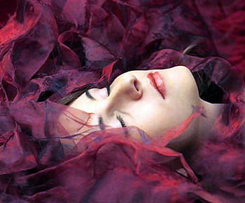 Burgundy Love lady, love, red, beautiful, woman, captivating HD wallpaper