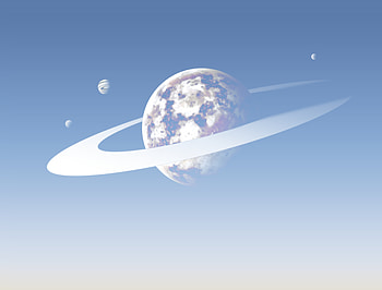 Saturn, planet, minimal, art HD wallpaper