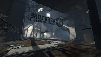 Aperture | Ashe You Are Viewing Aperture Laboratories Portal with . HD wallpaper