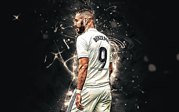 Karim Benzema, soccer, footballer, kb9, realmadrid, football, karimbenzema, sport, french HD wallpaper