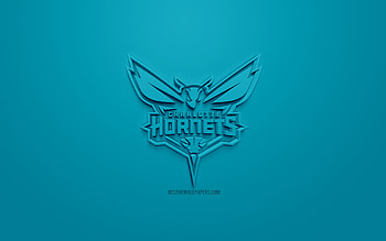 Charlotte Hornets, basketball, logo, nba HD wallpaper