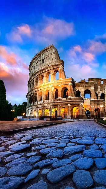 Colosseum, Beautiful cities, City HD phone wallpaper