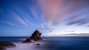Madeira Crag, Portugal HD wallpaper