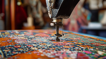 Sewing Artistry: A Ultra Experience, Sewing, sewing machine, textile art, Quilting, craftsmanship HD wallpaper