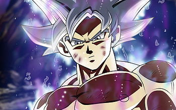 Blue ultra Instinct, Goku, Dragon Ball, art HD wallpaper
