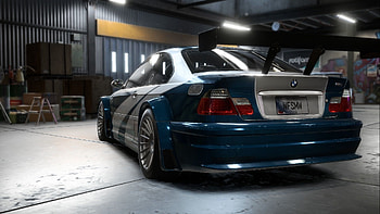 Need For Speed Most Wanted Cars 65 Background, BMW M3 GTR HD wallpaper