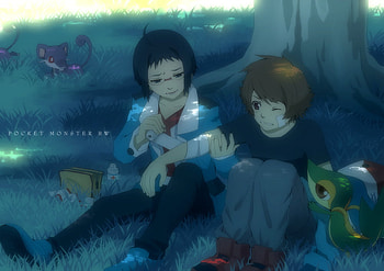 pokemon, beautiful, anime, tree HD wallpaper