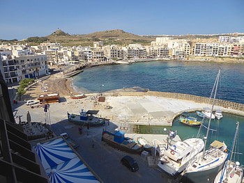 Gozo Island, Marsalforn, Malta island, Cuitan dokter HD wallpaper