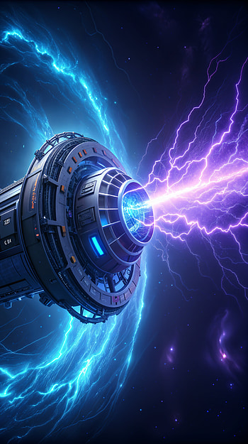 Warp Drive: A Stunning for Sci-Fi Lovers, spacecraft, Sci Fi, futuristic HD phone wallpaper