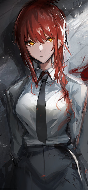 Crimson Agent | Chainsaw Night | Enforcer, Anime, Chainsaw Man HD phone wallpaper