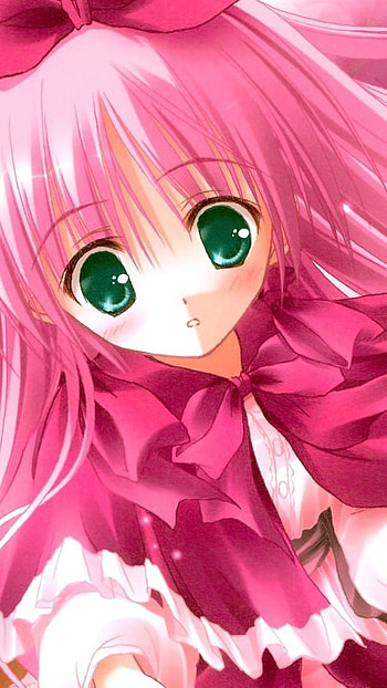 Cute For Girls, Pink, Anime Girl HD phone wallpaper