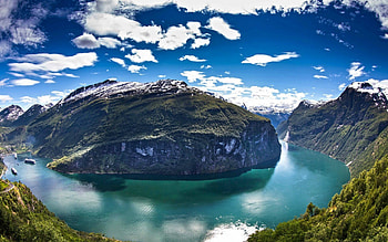 Norwegian Fjords, , Stunning backgrounds, Norway's allure HD wallpaper