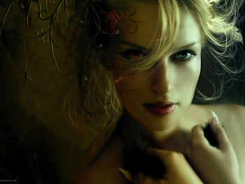 Cool Lady, blond, woman, female HD wallpaper