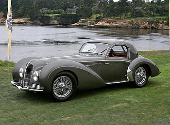 Delahaye 145 Chapron Coupe, delahaye, old car, coupe HD wallpaper