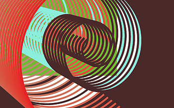 Abstract, Lines, Rotation, Colorful, Colourful, Illusion HD wallpaper