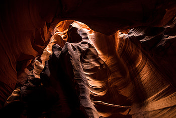 Nature, Canyon, Dark, Surface, Layers, Cave HD wallpaper